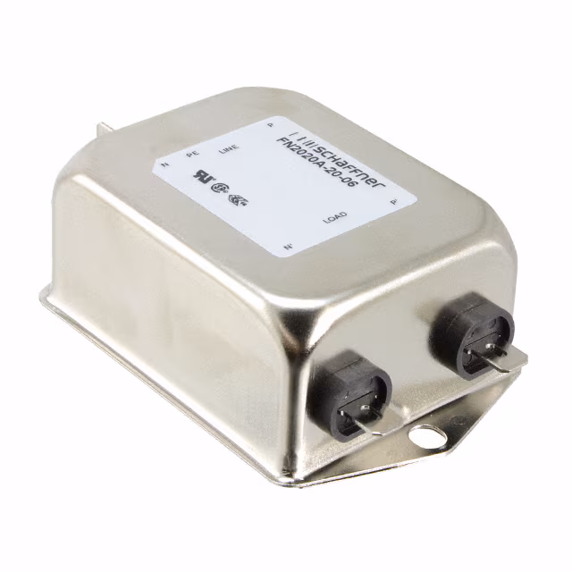 FN2020A-20-06 Schaffner EMC Inc.  Netzfiltermodule